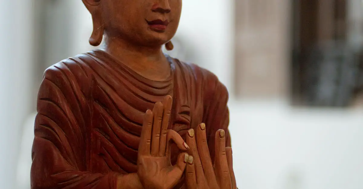 Meditating Buddha Figurine 1