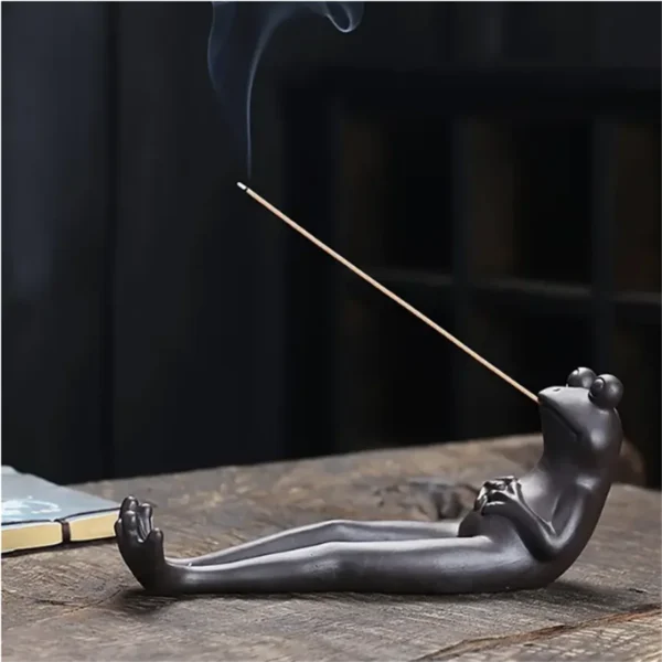 Frog Incense Stick Holder - Image 2