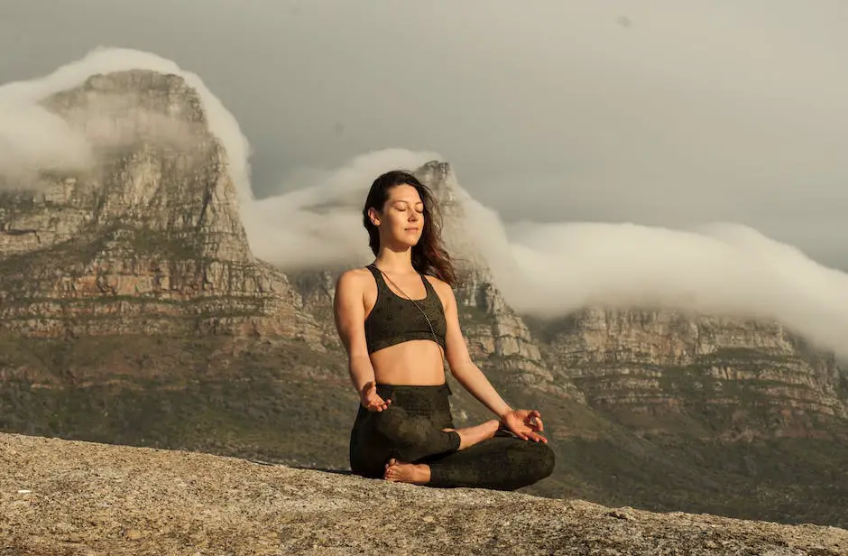 Image of a person meditating with mantra variations